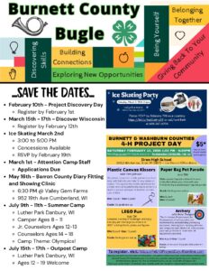Burnett Bugle February Newsletter 2024